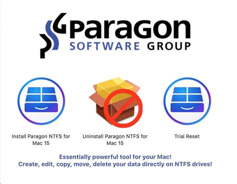 paragon ntfs for mac trial reset